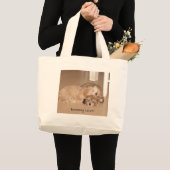 Grand Tote Bag Amour fraternel (Devant (produit))