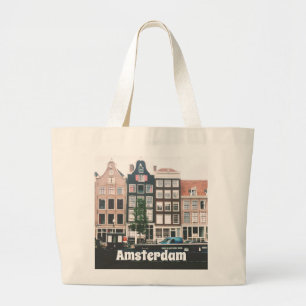 Grand Tote Bag Amsterdam Voyage Souvenir