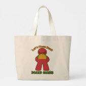 Grand Tote Bag Amusants Taco Bout Board Jeux Style de membre (Dos)