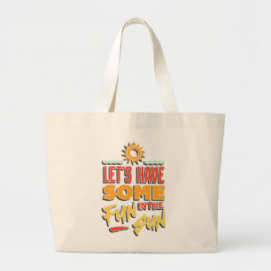 Grand Tote Bag Amusement d'été