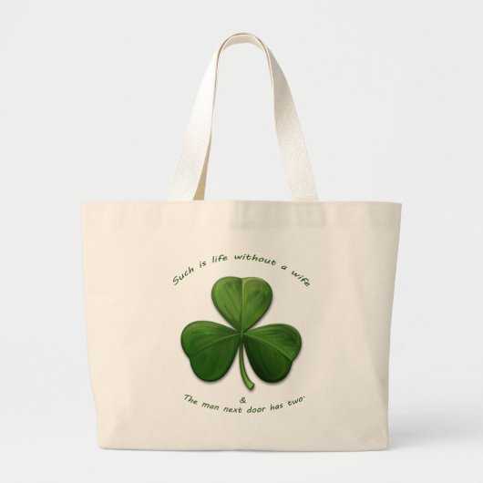 Grand Tote Bag Ancien chant irlandais (Devant)