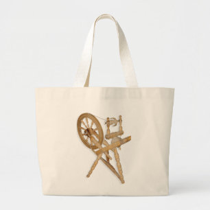 Grand Tote Bag Ancienne roue tournante