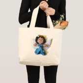 Grand Tote Bag Ange I de Krystal (Devant (produit))