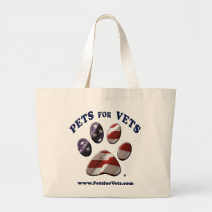 Grand Tote Bag Animaux familiers pour des vétérinaires