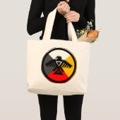 Grand Tote Bag Anishinaabe Thunderbird (Devant (produit))
