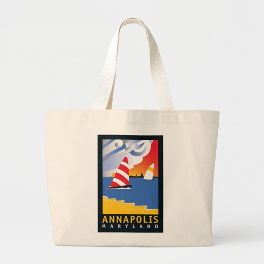 Grand Tote Bag Annapolis, mercredi après-midi (Devant)