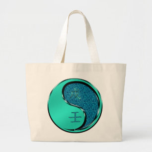 Grand Tote Bag Année du Chien d'eau
