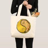 Grand Tote Bag Année du Dragon de Feu (Devant (produit))