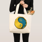 Grand Tote Bag Année du Dragon d'eau (Devant (produit))