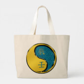 Grand Tote Bag Année du Dragon d'eau (Dos)