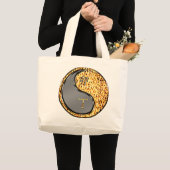 Grand Tote Bag Année du Lapin de Feu (Devant (produit))