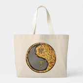 Grand Tote Bag Année du Lapin de Feu (Dos)