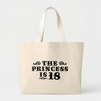 Grand Tote Bag Anniversaire 18 ans