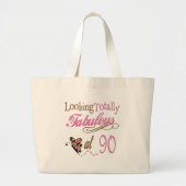 Grand Tote Bag Anniversaire 90 ans (Devant)