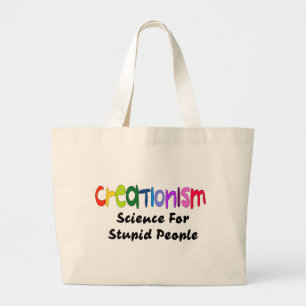 Grand Tote Bag Anti-Créationisme