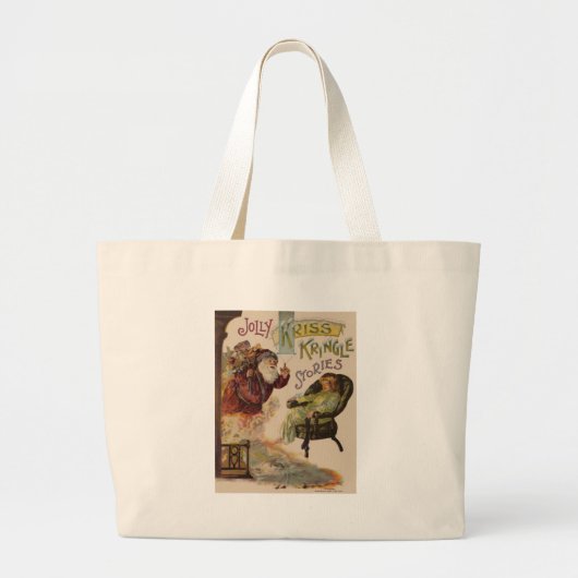 Grand Tote Bag Antique Kris Kringle Sanga Claus (Devant)