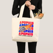Grand Tote Bag APOPHIS Astéroïde NEO 2029 (Devant (produit))