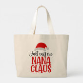 Grand Tote Bag Appelle-Moi Nana Claus-56768 (Dos)