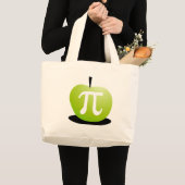 Grand Tote Bag Apple pi (Devant (produit))