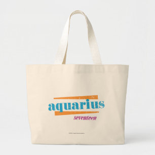 Grand Tote Bag Aqua de Verseau