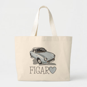 Grand Tote Bag Aqua pâle de Nissan Figaro