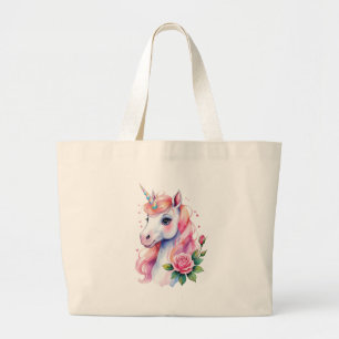 Grand Tote Bag Aquarelle