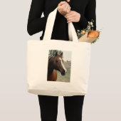 Grand Tote Bag Arabian au Pasture (Devant (produit))