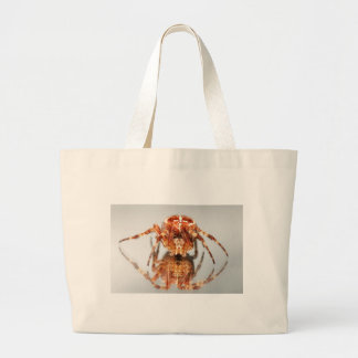 Grand Tote Bag Araignée croisée sur un miroir