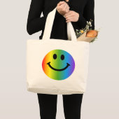 Grand Tote Bag Arc-en-ciel (Devant (produit))