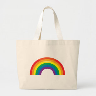 Grand Tote Bag Arc-en-ciel classique