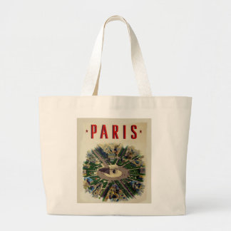 Grand Tote Bag Arc vintage de Triomphe Paris