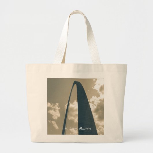 Grand Tote Bag Arche de passerelle vintage (Devant)