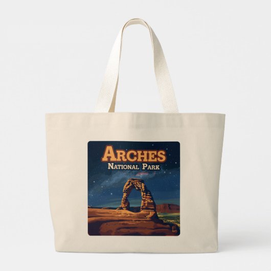 Grand Tote Bag Arches Parc National Utah Delicate Arch Moab (Dos)