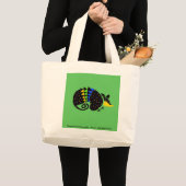 Grand Tote Bag ARMADILLO -Animaux en voie de disparition - Faune  (Devant (produit))