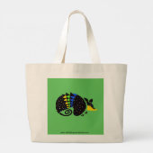Grand Tote Bag ARMADILLO -Animaux en voie de disparition - Faune  (Dos)