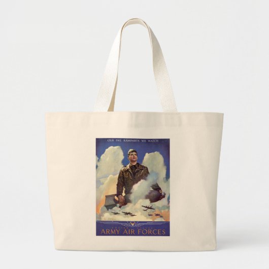 Grand Tote Bag Armée de l'air (Devant)
