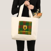 Grand Tote Bag Armoiries de MacMillan Tartan (Devant (produit))