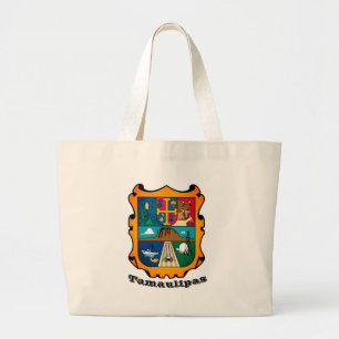Grand Tote Bag Armoiries de Tamaulipas (État), Mexique