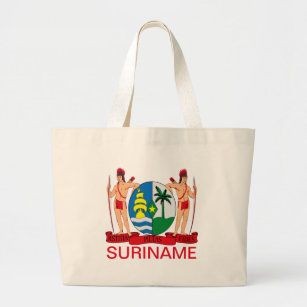 Grand Tote Bag Armoiries du Suriname