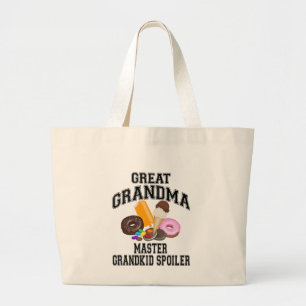 Grand Tote Bag Arrière-petit-enfant qui gâche tout pour l'arrière