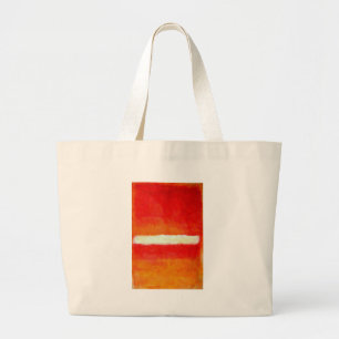 Grand Tote Bag Art Abstrait moderne - Style Rothko