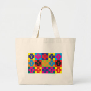 Grand Tote Bag Art de bruit de médecine