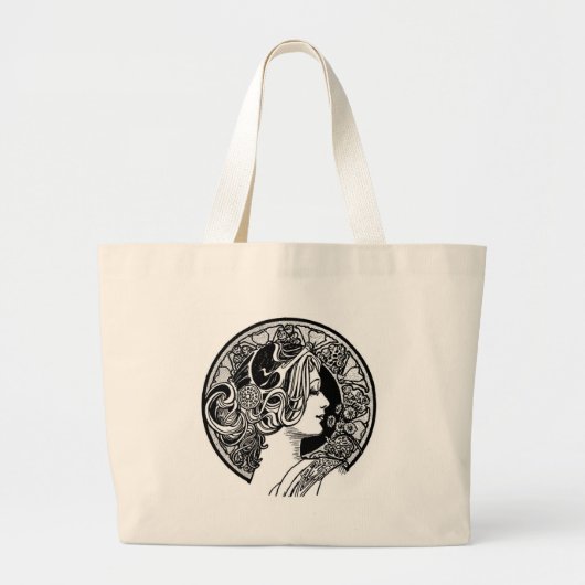 Grand Tote Bag Art déco (Devant)