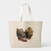 Grand Tote Bag Art moderne avec Timeles Grace de Vénus (Dos)
