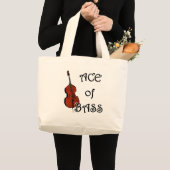 Grand Tote Bag As de basse (Devant (produit))