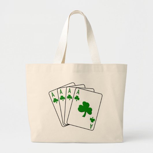 Grand Tote Bag As de shamrock (Devant)