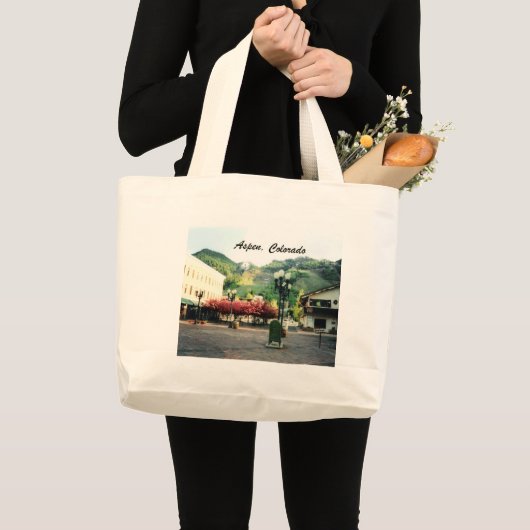 Grand Tote Bag Aspen, Colorado (Devant (produit))