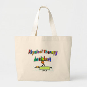 Grand Tote Bag Assistant de physiothérapie--Chiffre conception d