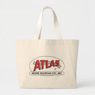 Grand Tote Bag Atlas Model Railroad Company, Inc. Logo