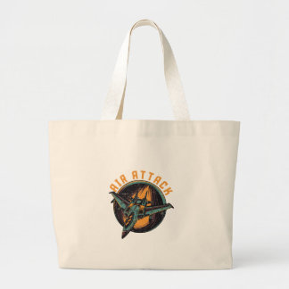 GRAND TOTE BAG ATTAQUE AÉRIENNE